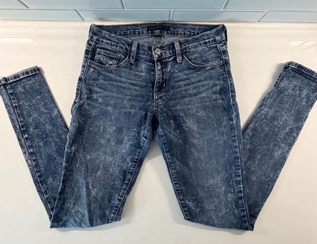 Flying Monkey Jeans Size 27 Acid Wash Blue 2