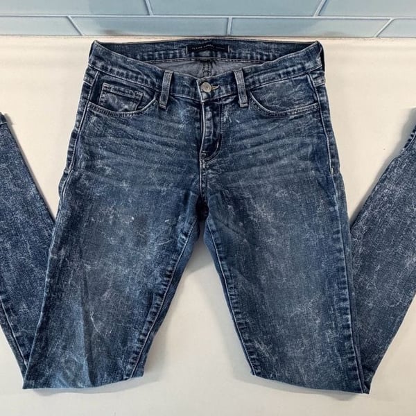 Flying Monkey Jeans Size 27 Acid Wash Blue