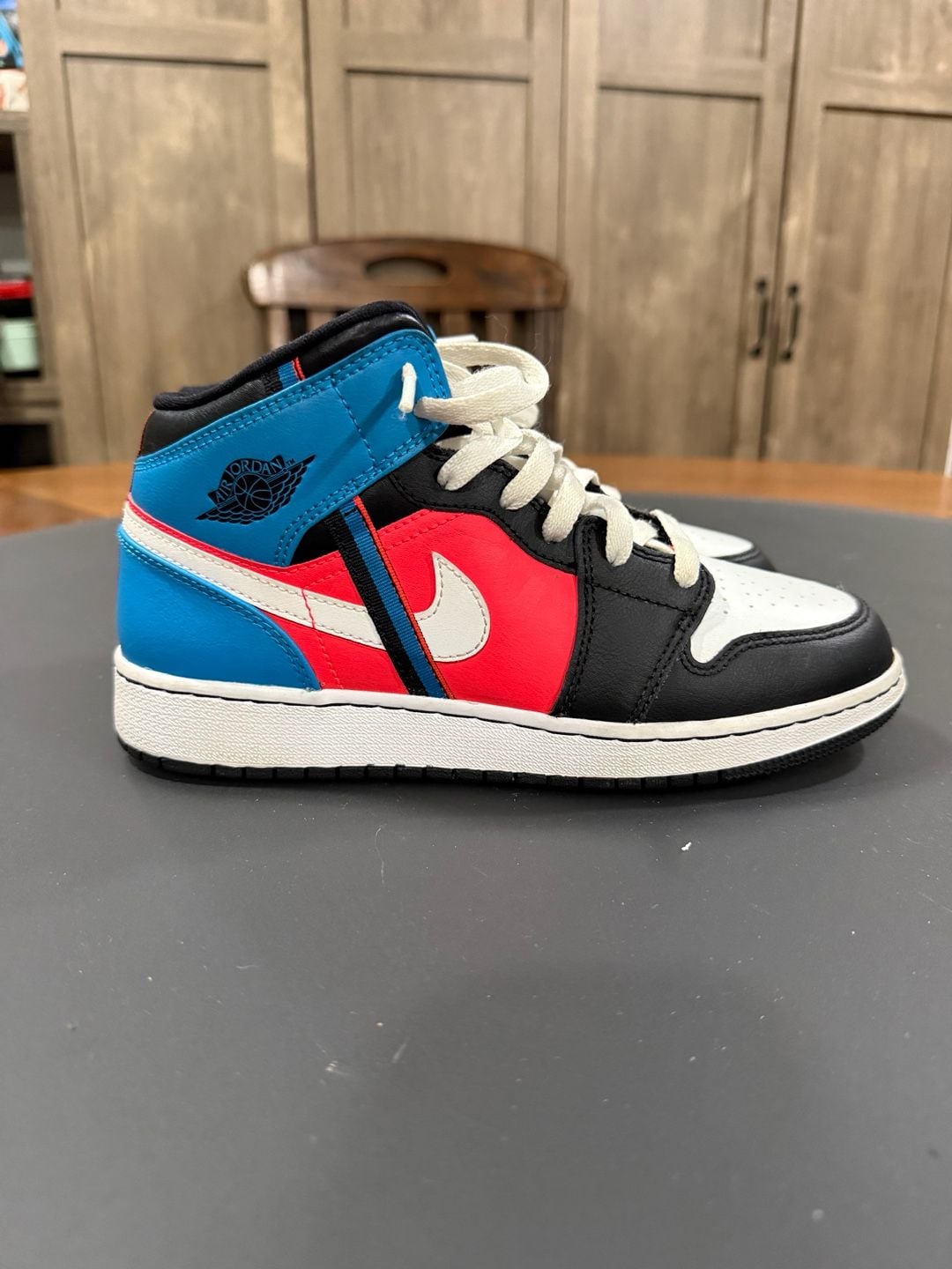 Jordan Air Jordan 1 Mid GS Size 6Y Game Time 2