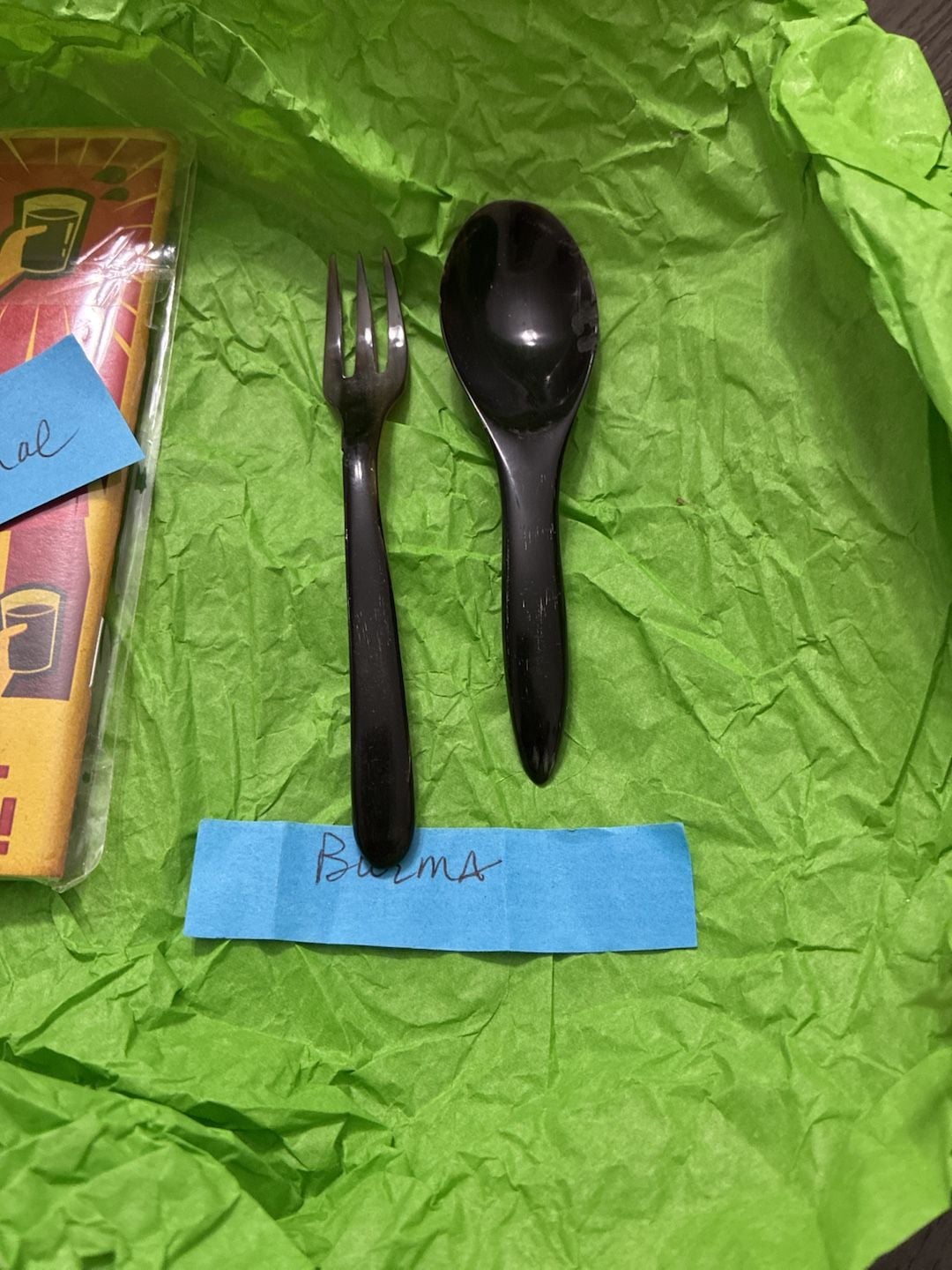 Vietnam Travel Journal w/ authentic spoon and fork. 3