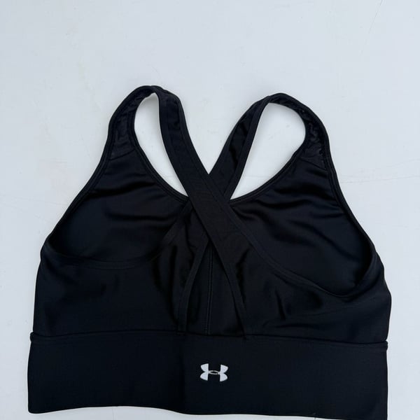 Under Armour Infinity Sports Bra Black Crossback Active Small