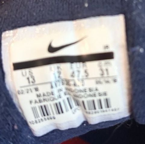 Nike Air Max 97 Plus Size 13 Hyper Blue Speed Red 7