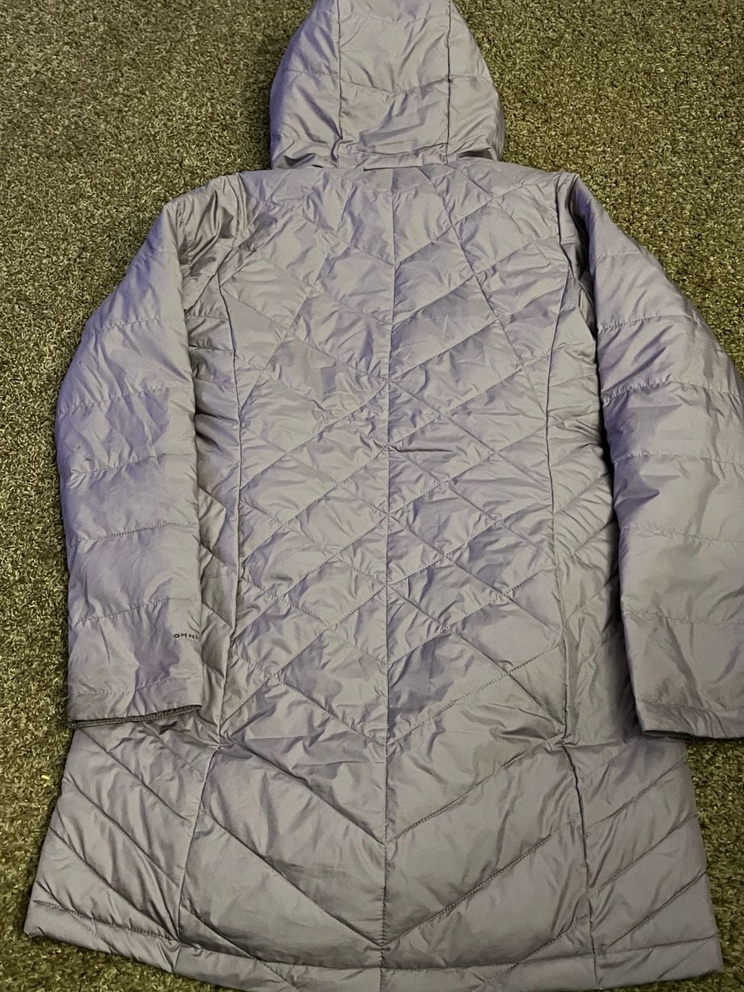 Columbia Women's Heavenly Long Hooded Insulated Water-Resistant Jacket Size S 3