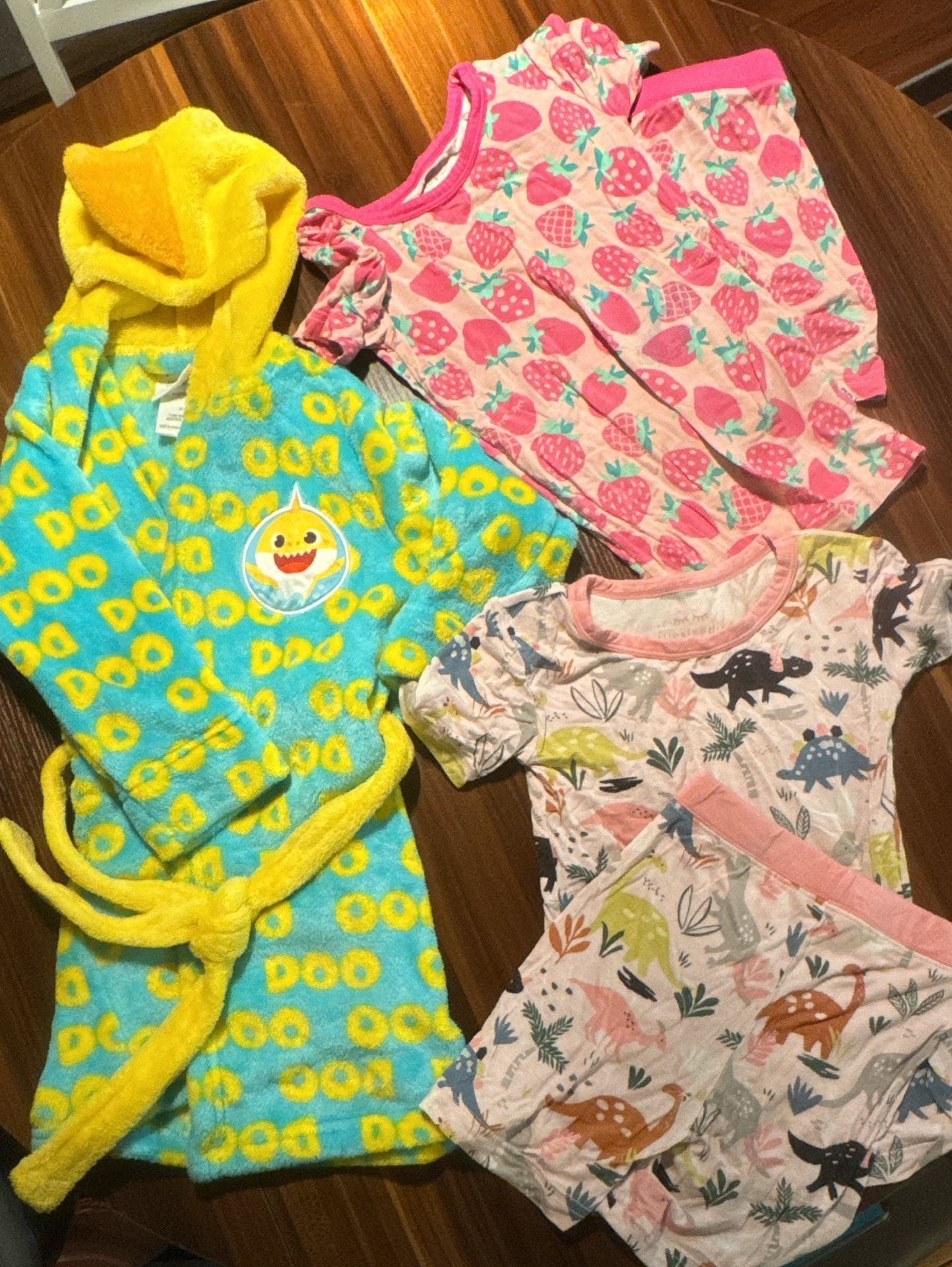 Little Sleepies Dinosaur Pajama Set Size 3T 1