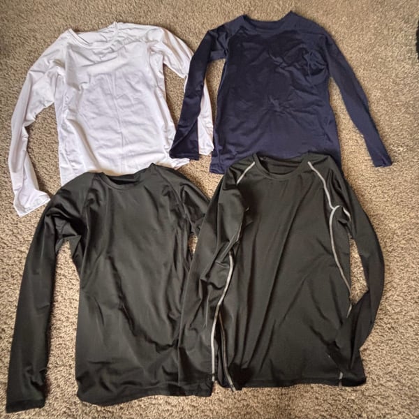 Boys Football long sleeve shirts and padded pants
