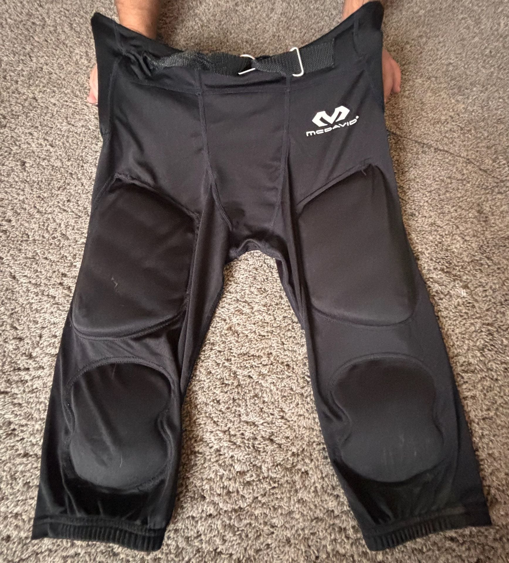 Boys Football long sleeve shirts and padded pants 6
