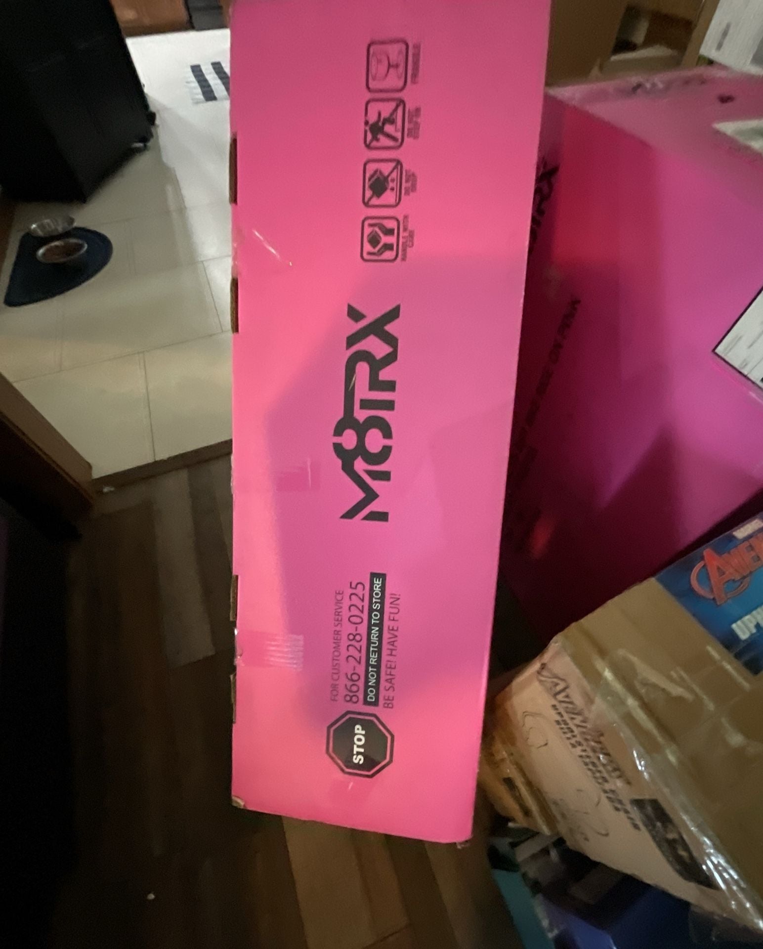Pink dirtbike electric 1