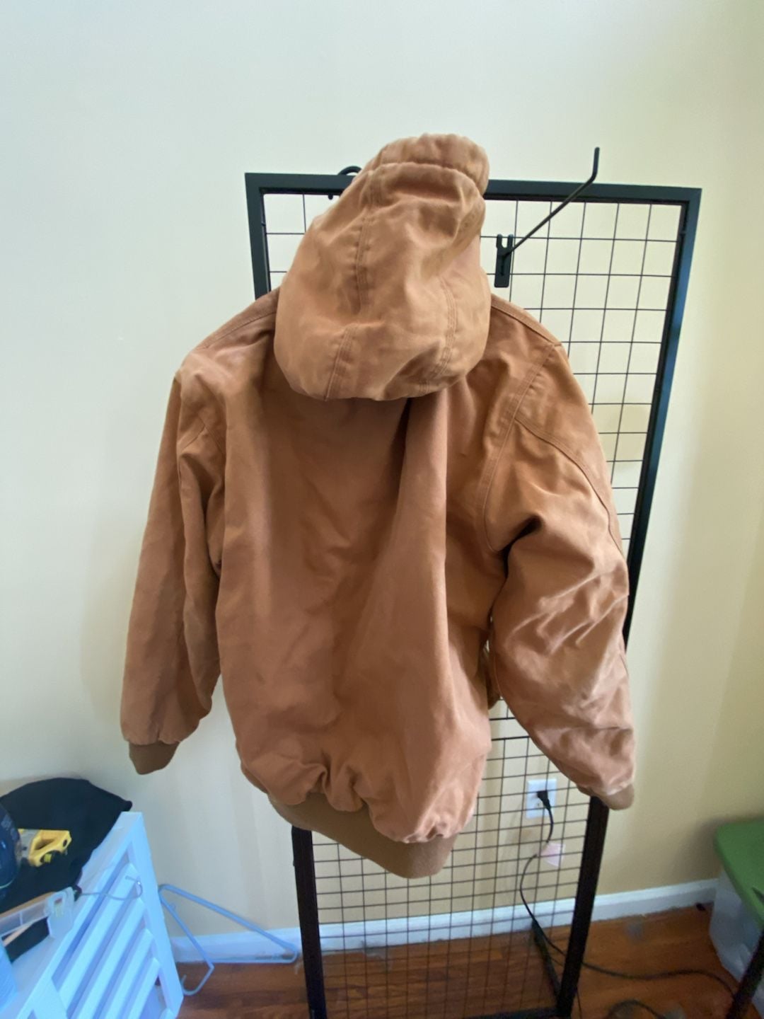 Dri Duck John Deere Hooded Work Jacket Brown Canvas 9