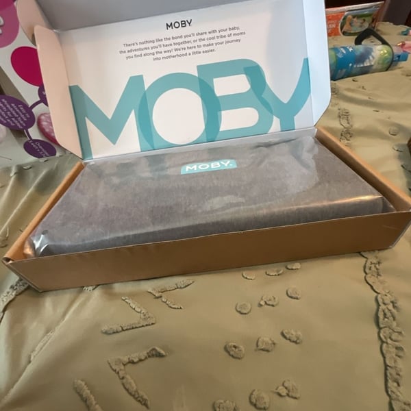 Moby Baby Wrap Carrier Charcoal