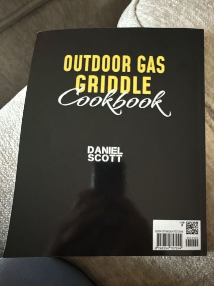 Daniel Scott Outdoor Gas Griddle Cookbook 2023 Paperback 2