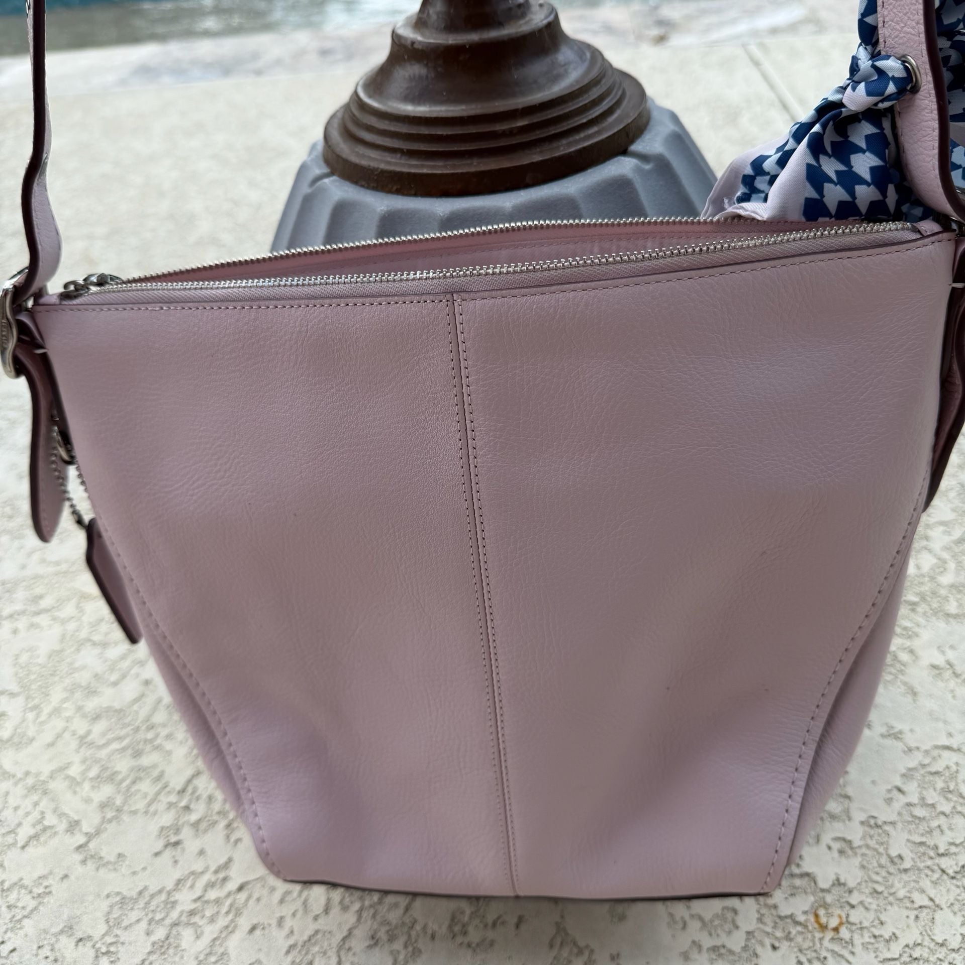 Coach Small Dufflette Leather Crossbody Bag Pink #007-22P926 7