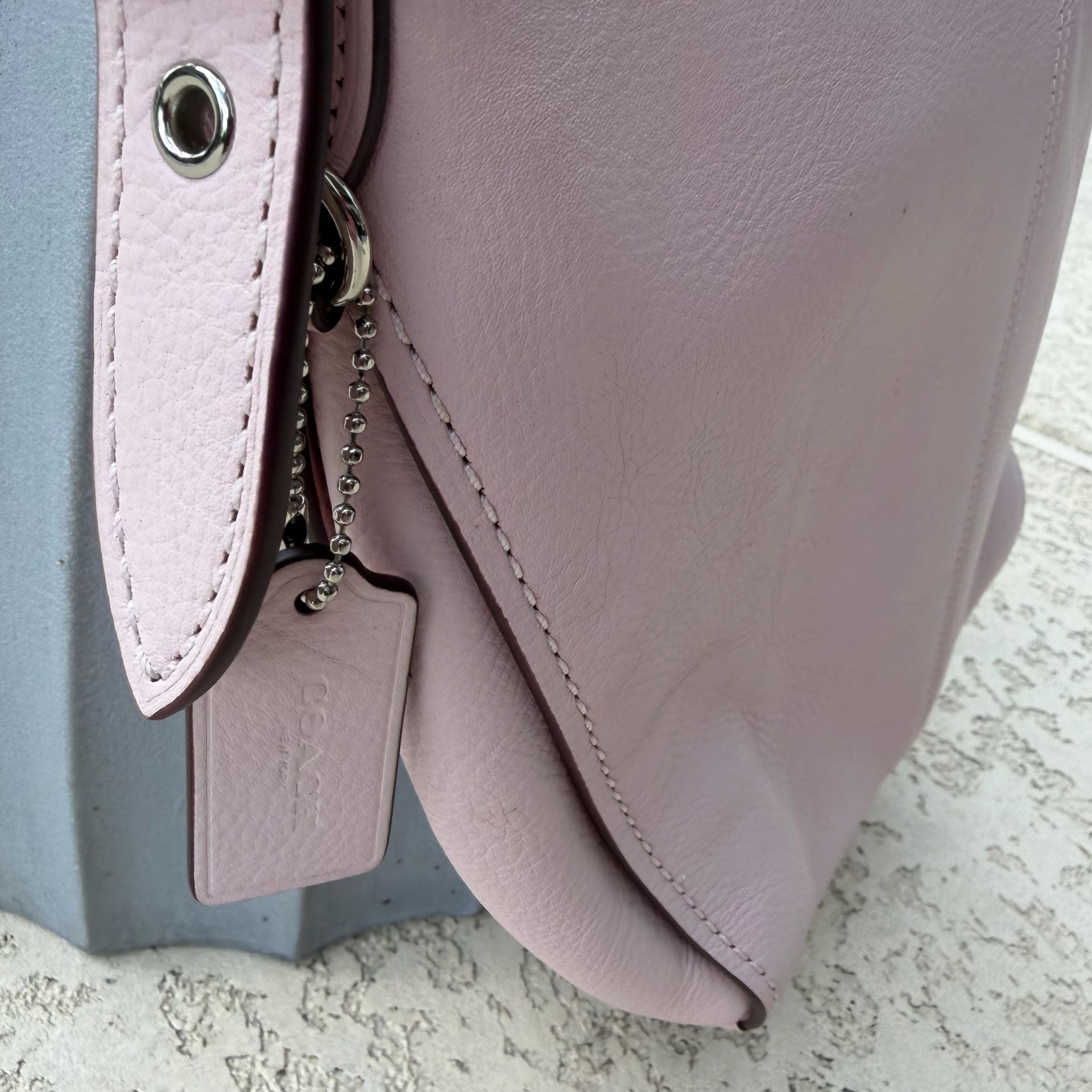 Coach Small Dufflette Leather Crossbody Bag Pink #007-22P926 8