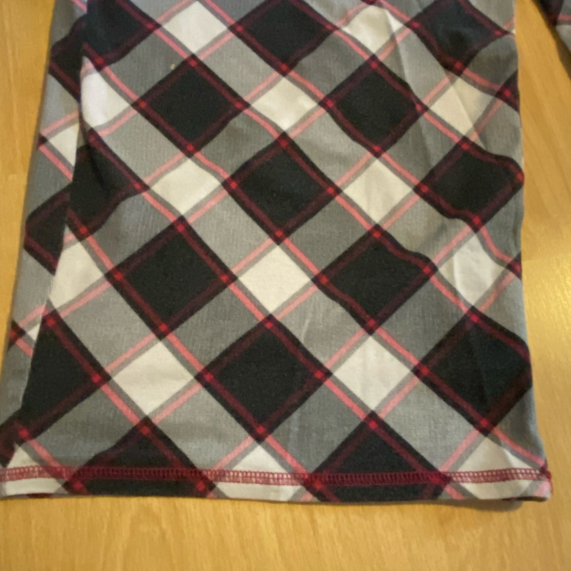 Sleep By Cacique Pajama Set Size 18/20 Plaid 3