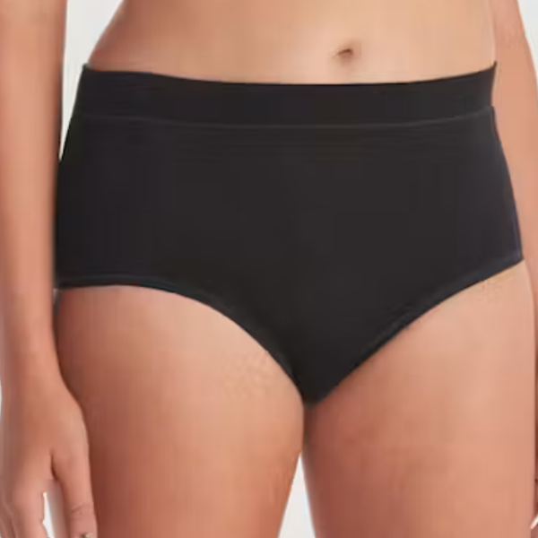 LOT OF 2 Nyssa Fourthwear Postpartum Recovery Underwear Jet Black 3X/4X NIP