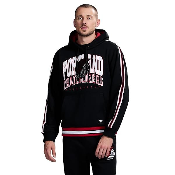 Game 7 Portland Trail Blazers Hoodie Size 2XLarge Black Pullover Sweatshirt