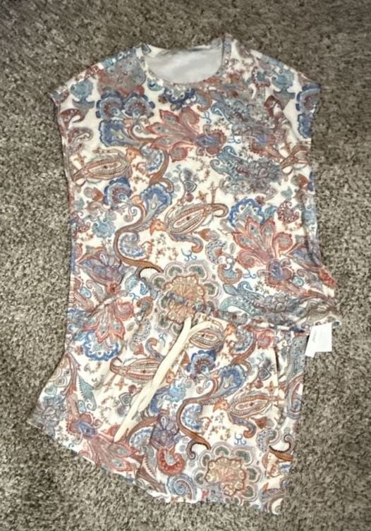 Lomon Paisley Lounge Set 1