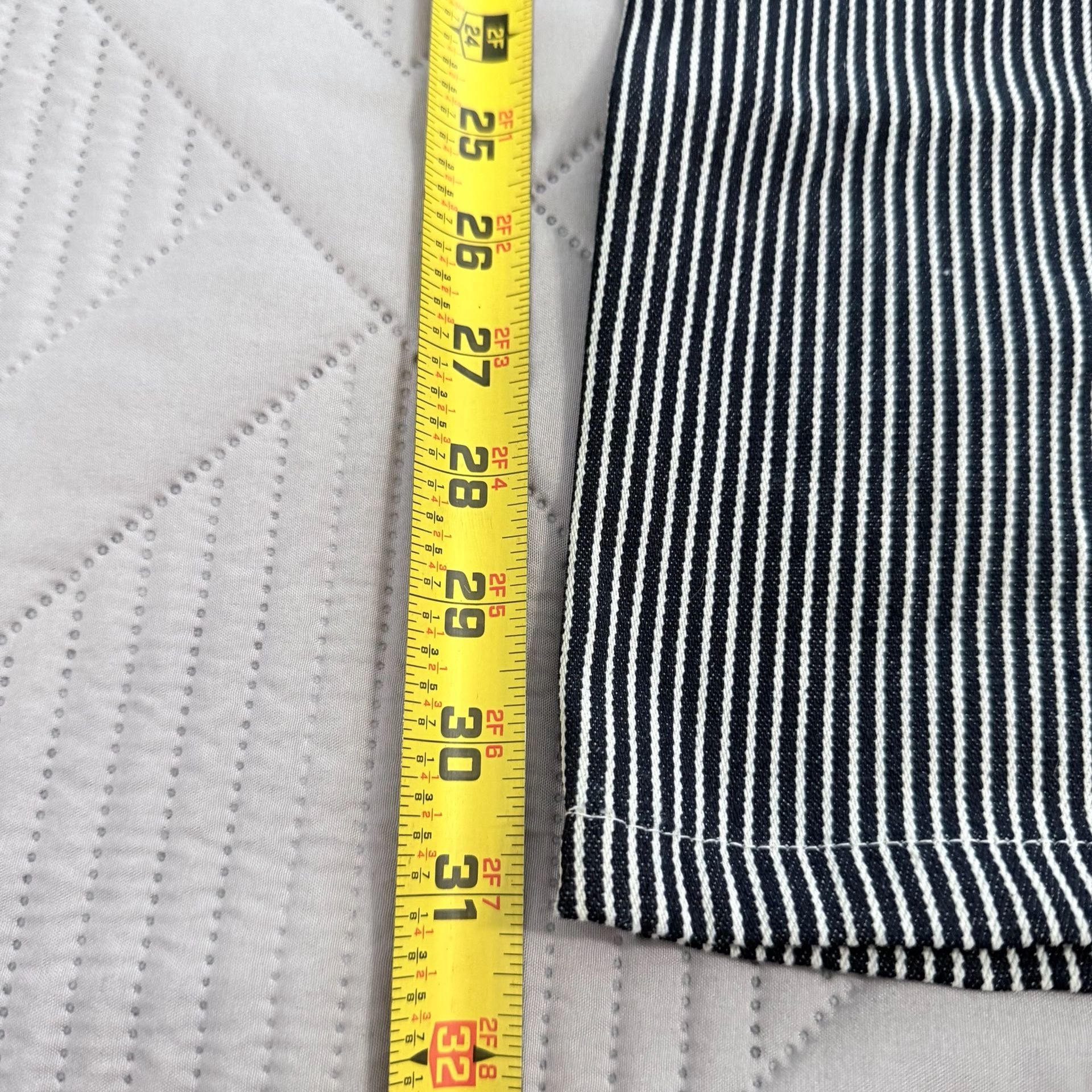 Dickies Hickory Stripe Bib Overalls Men’s 40x32 9