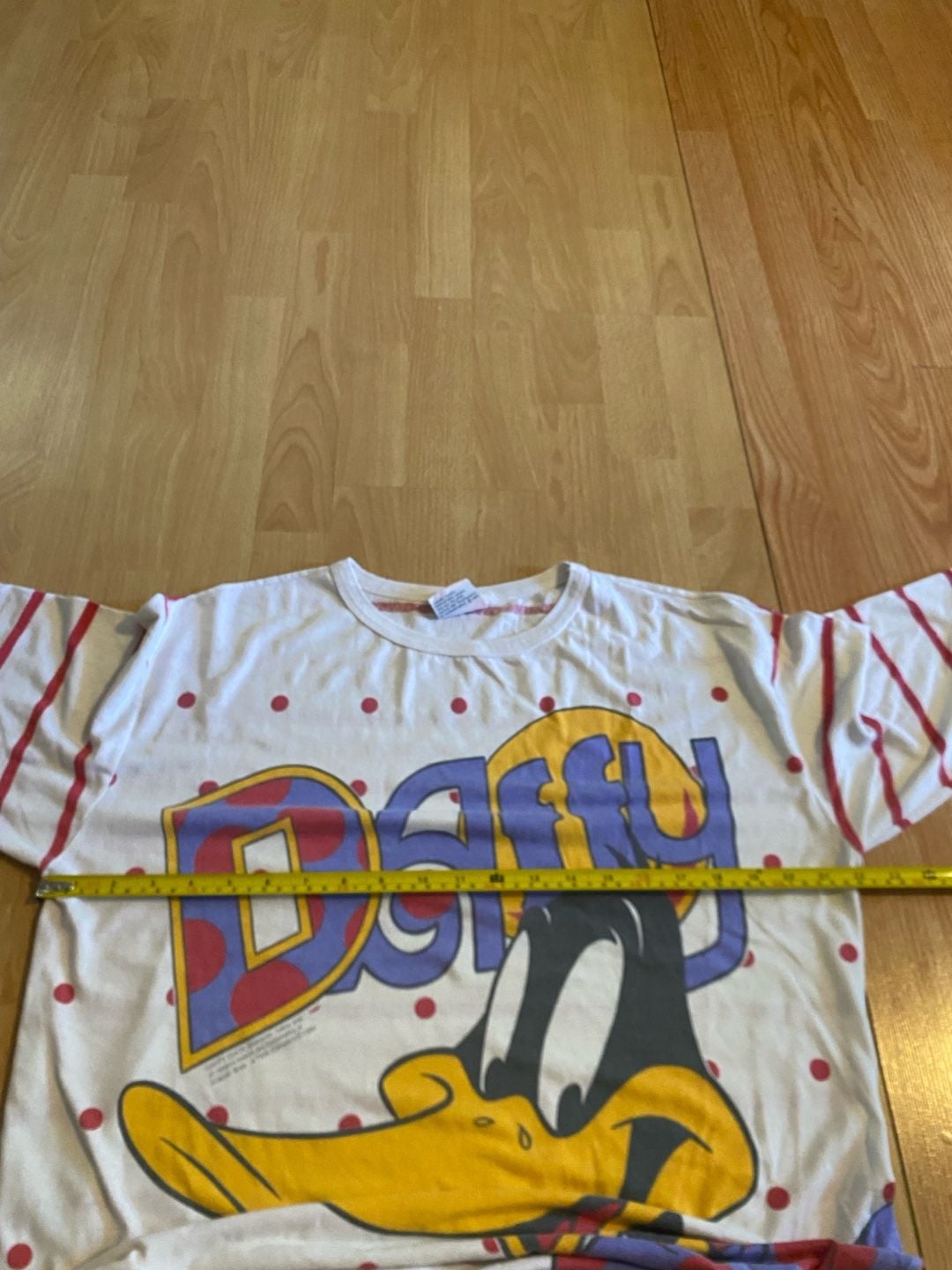 Vintage Looney Tunes Daffy Duck Graphic Night Shirt 3