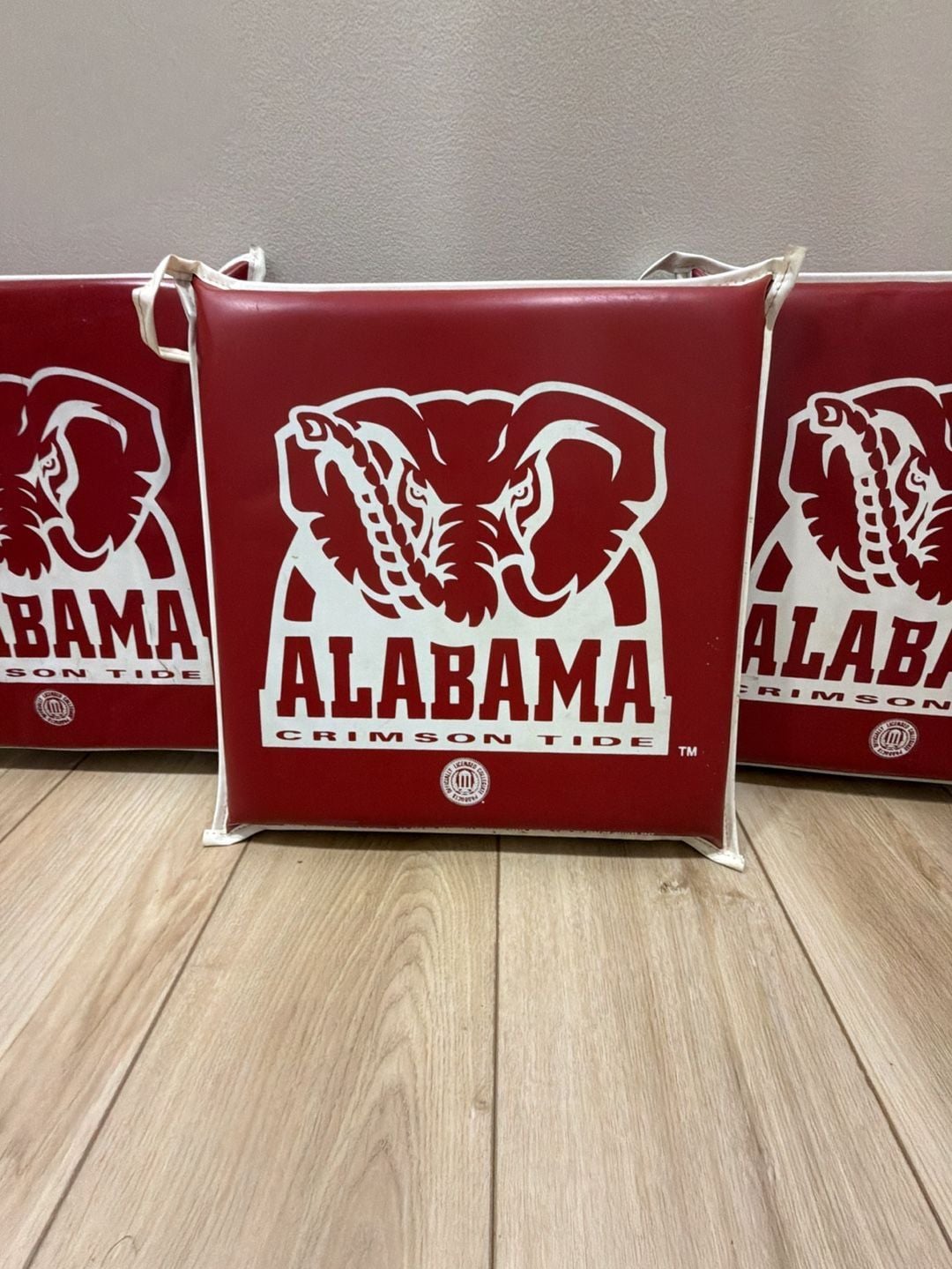 Vintage Alabama Crimson Tide Souvenir /SEC Football Cushion set of 3 3
