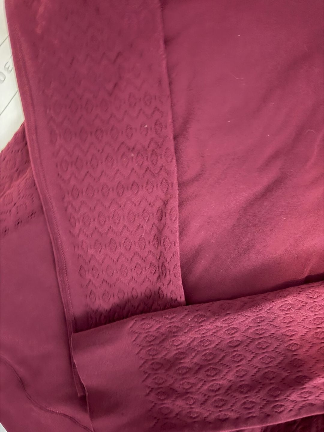 Lululemon Reveal 1/2 Zip Pullover Size 6 Burgundy Red 3