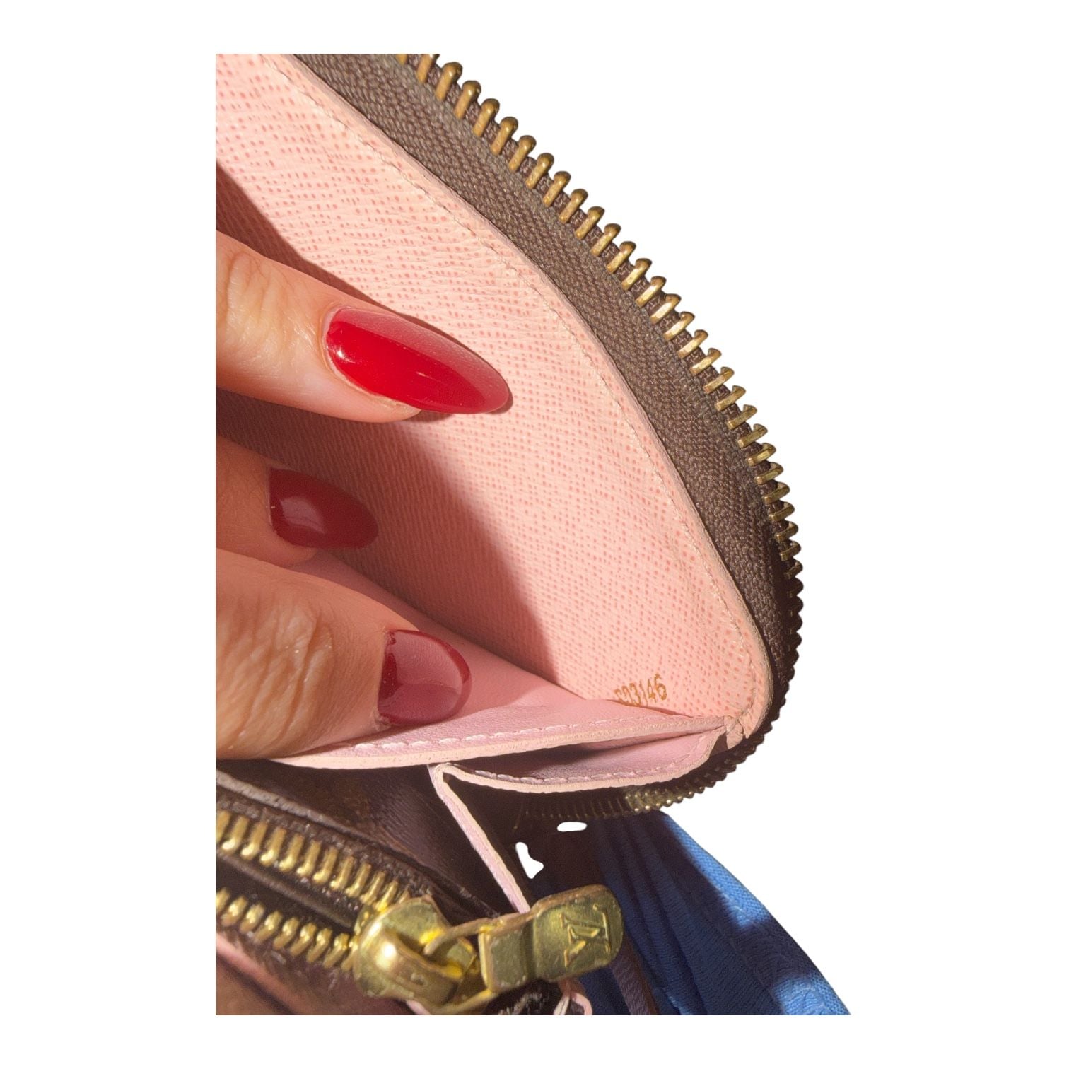 Louis Vuitton Clémence Wallet Monogram Rose Ballerine Pink 17