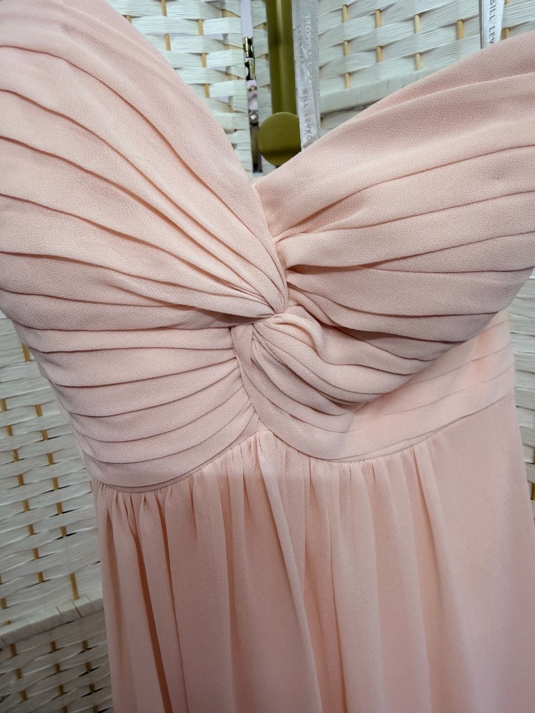 Lot of 5 Blush Pink Chiffon Dresses Mixed Brands and sizes 7