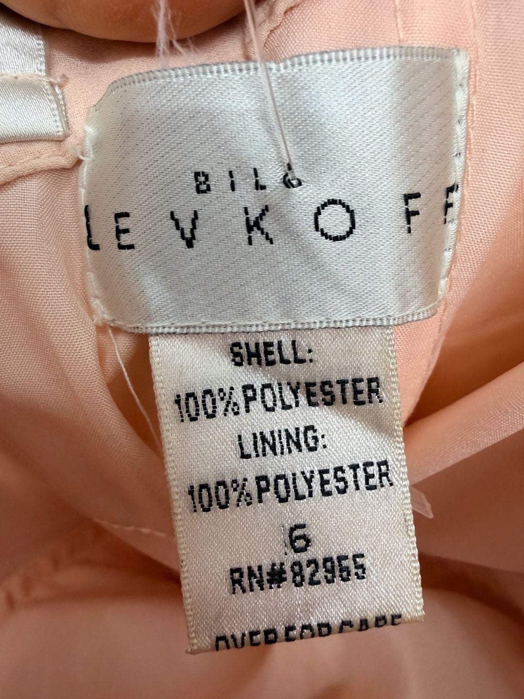 Lot of 5 Blush Pink Chiffon Dresses Mixed Brands and sizes 12
