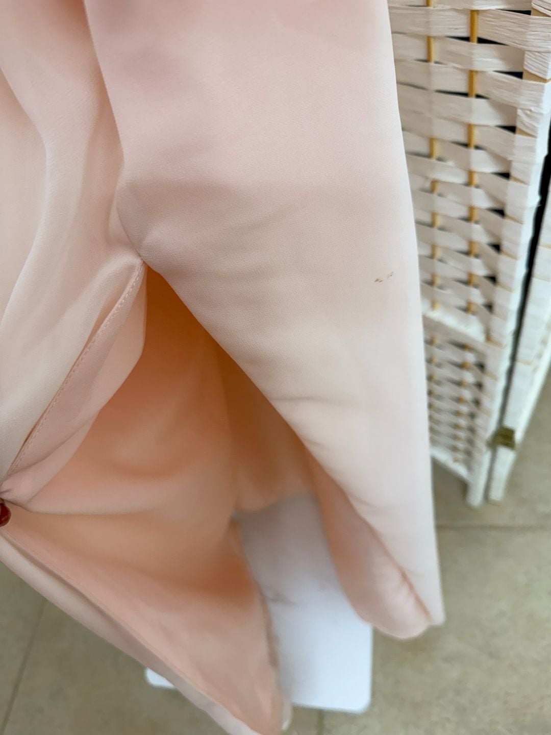 Lot of 5 Blush Pink Chiffon Dresses Mixed Brands and sizes 16