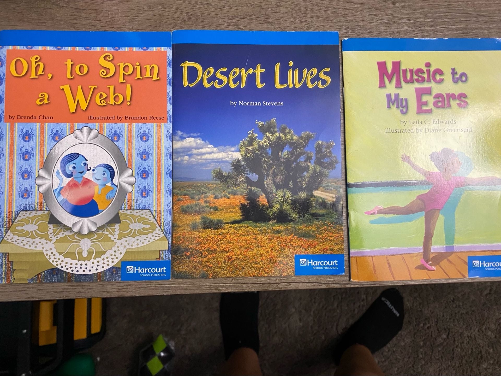 Harcourt School Publishers Set of 5 Childrens Books Paperback 1