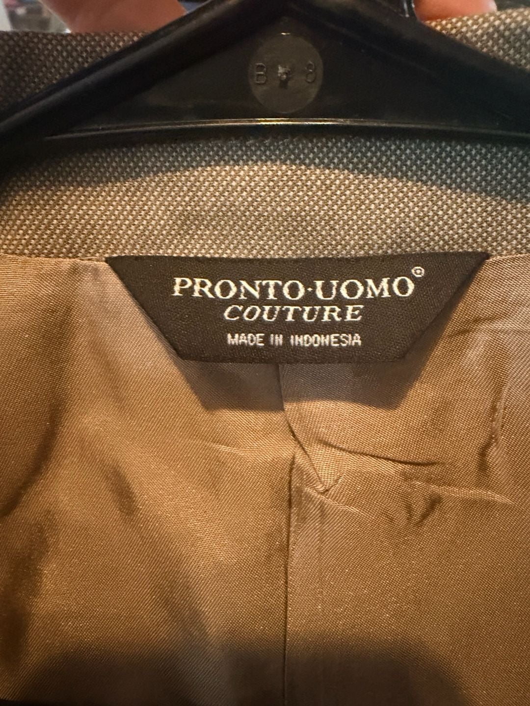 Pronto Uomo Couture Super 120s Sport Coat Tan Blazer 6