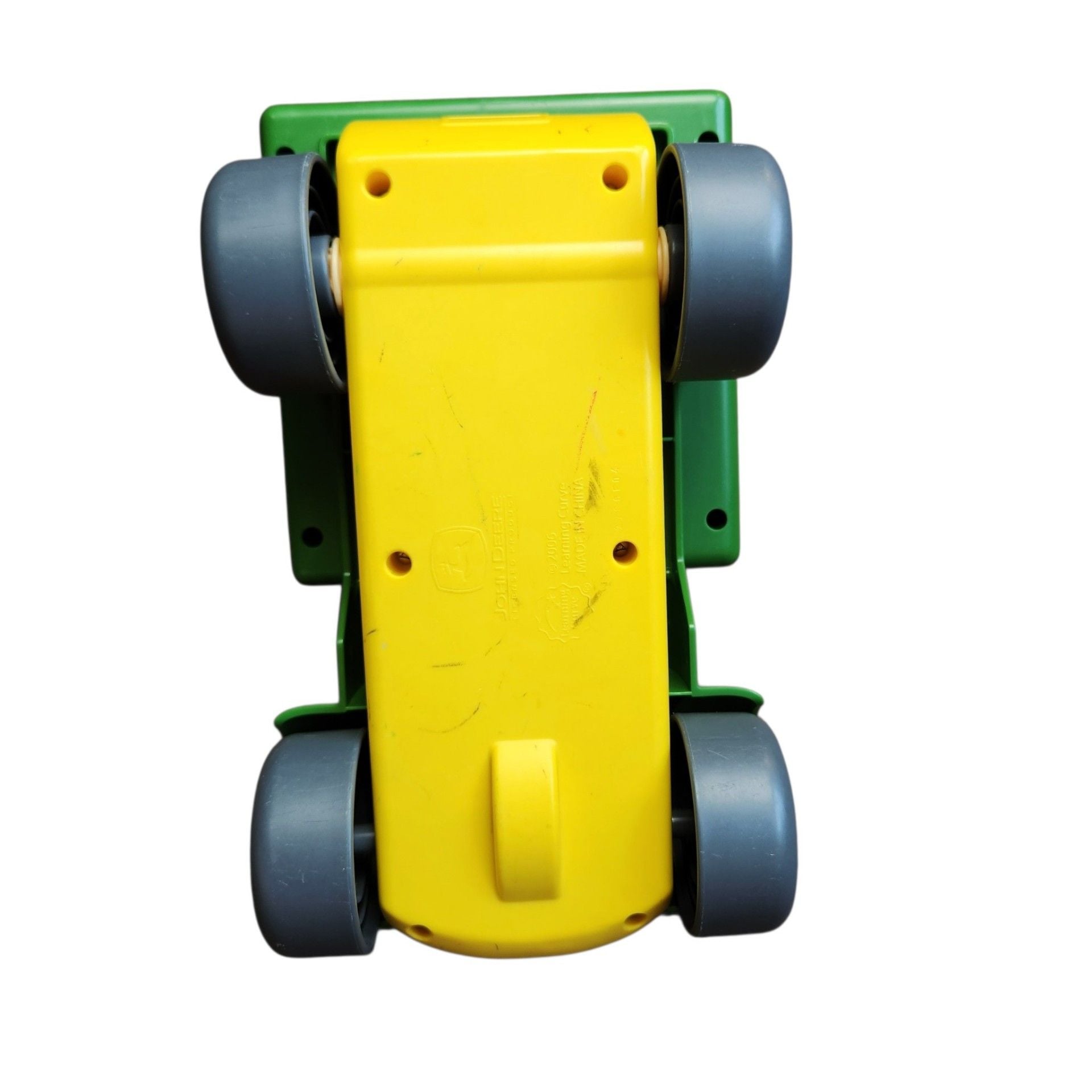 John Deere Shape Sorter Dump Truck Pig Farmer Toy 6