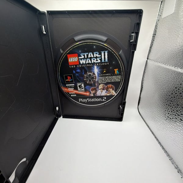 Sony Lego Star Wars II The Original Trilogy PlayStation 2 Game Disc