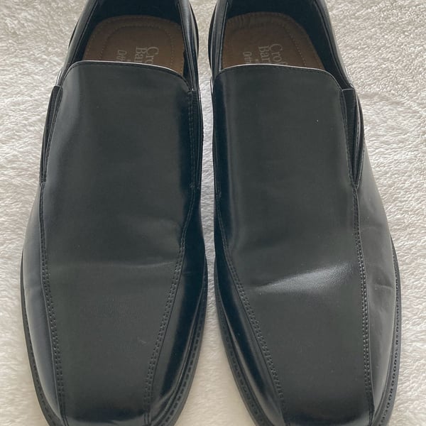 Croft & Barrow Slip-On Dress Shoes Black Ortholite Men’s Size 11