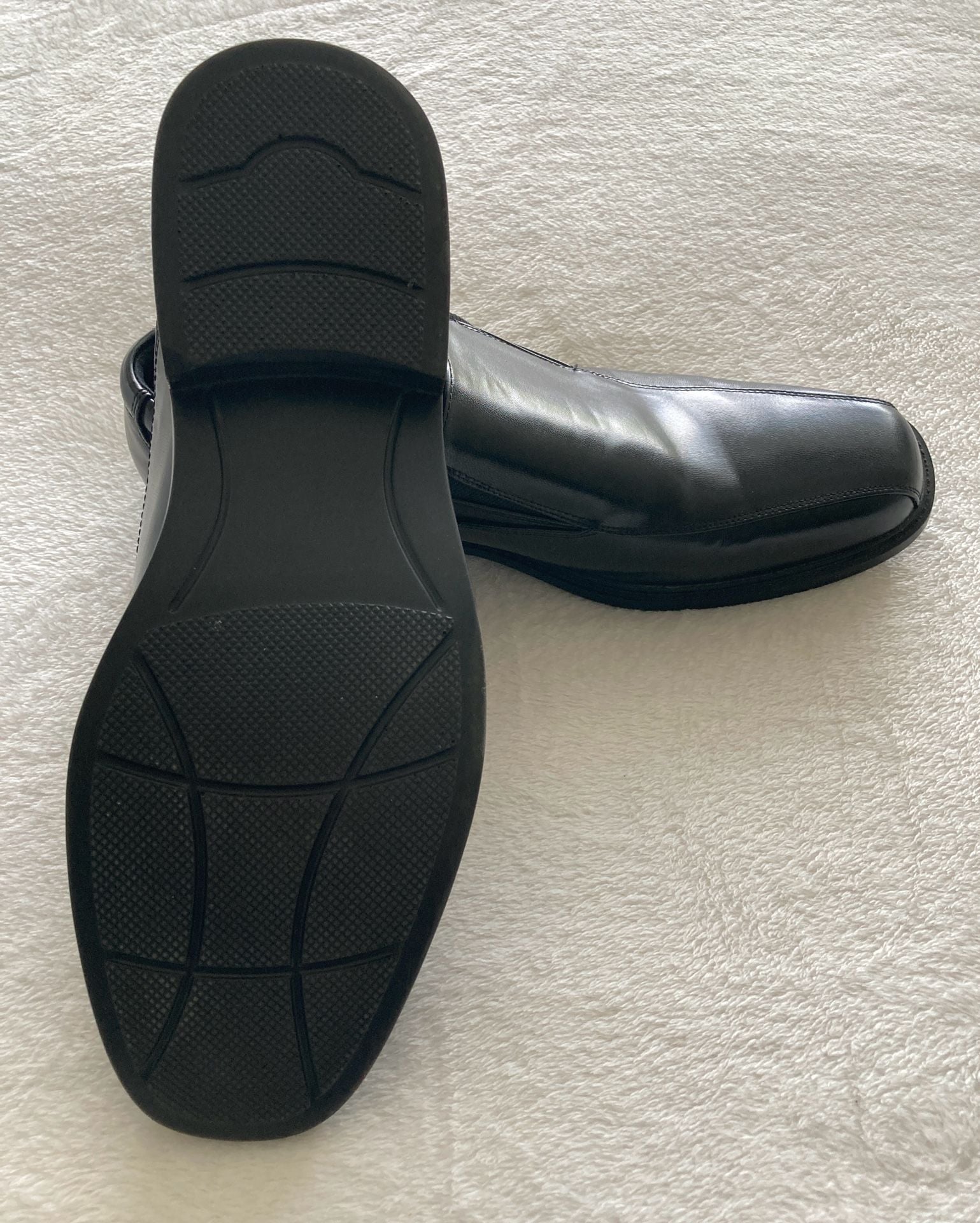 Croft & Barrow Slip-On Dress Shoes Black Ortholite Men’s Size 11 6
