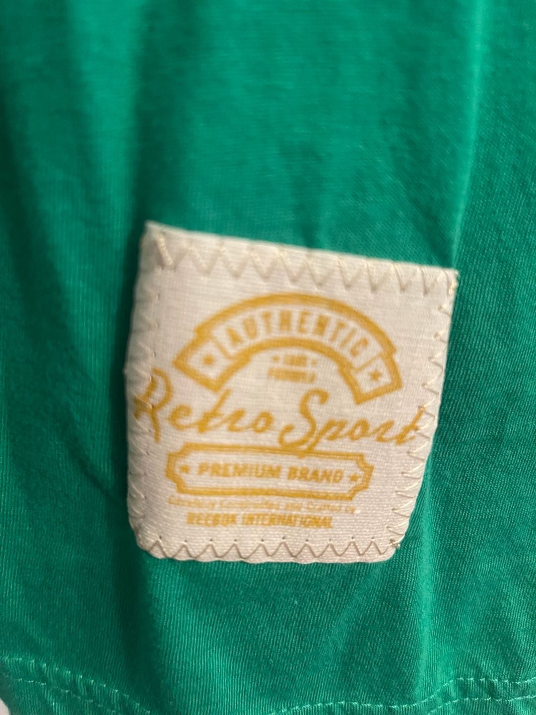 Reebok Detroit Red Wings Retro Sport T-Shirt Size 2XL Green 5