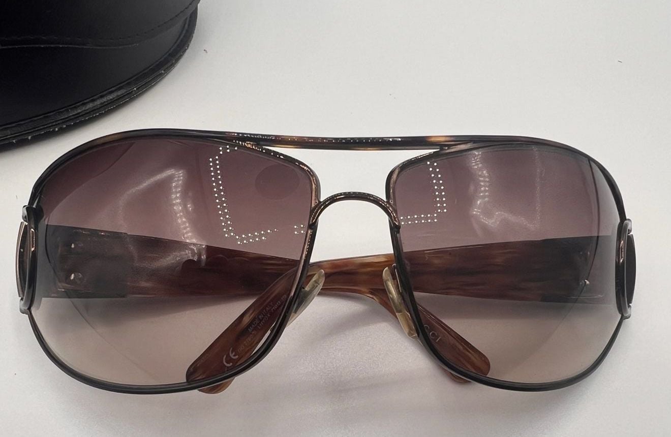 Gucci GG 2760S Horsebit Sunglasses Tortoise Brown 12