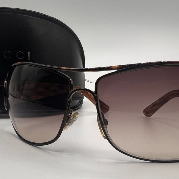 Gucci GG 2760S Horsebit Sunglasses Tortoise Brown