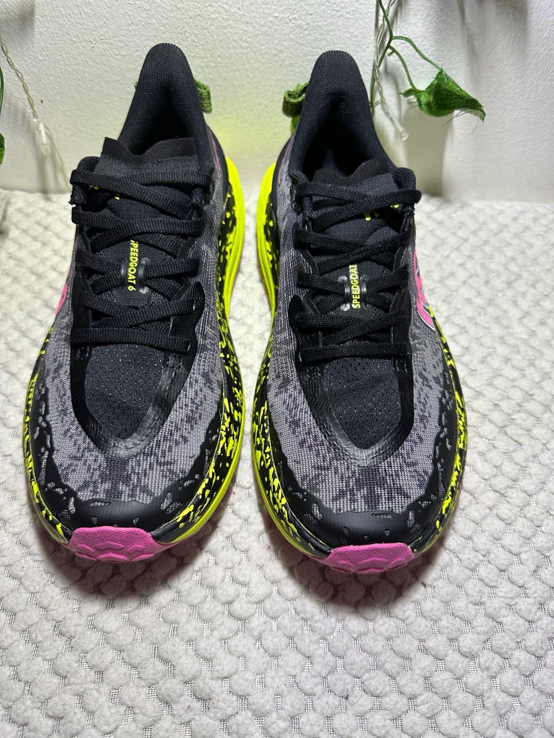HOKA Speedgoat 6 pour femme, Noir/blanc 2