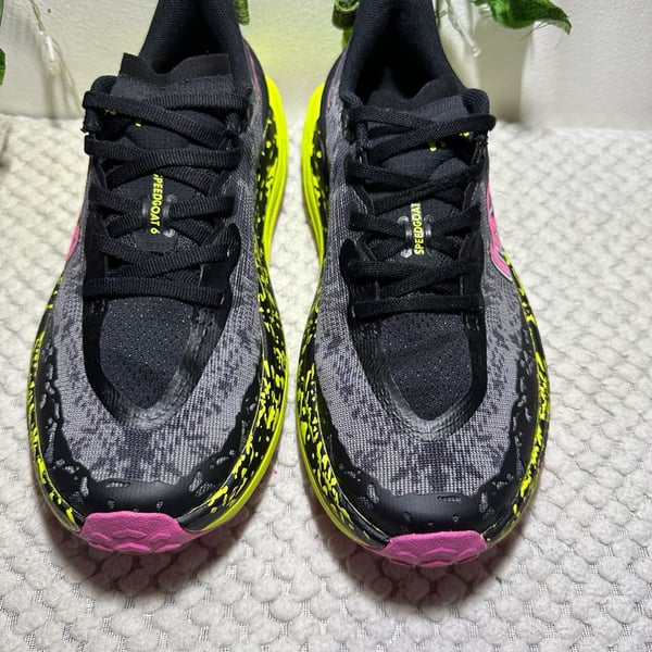 HOKA Speedgoat 6 pour femme, Noir/blanc