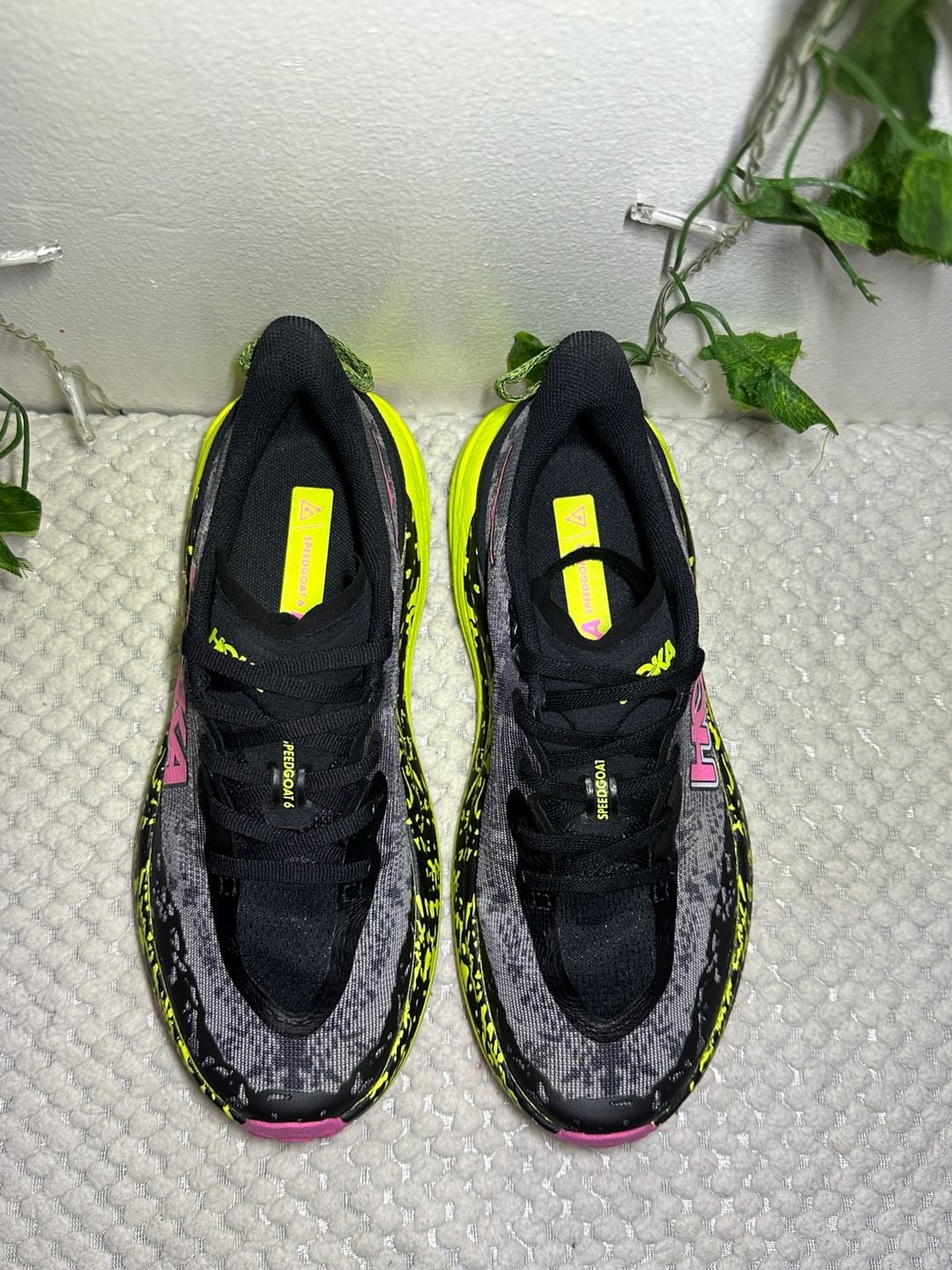 HOKA Speedgoat 6 pour femme, Noir/blanc 3