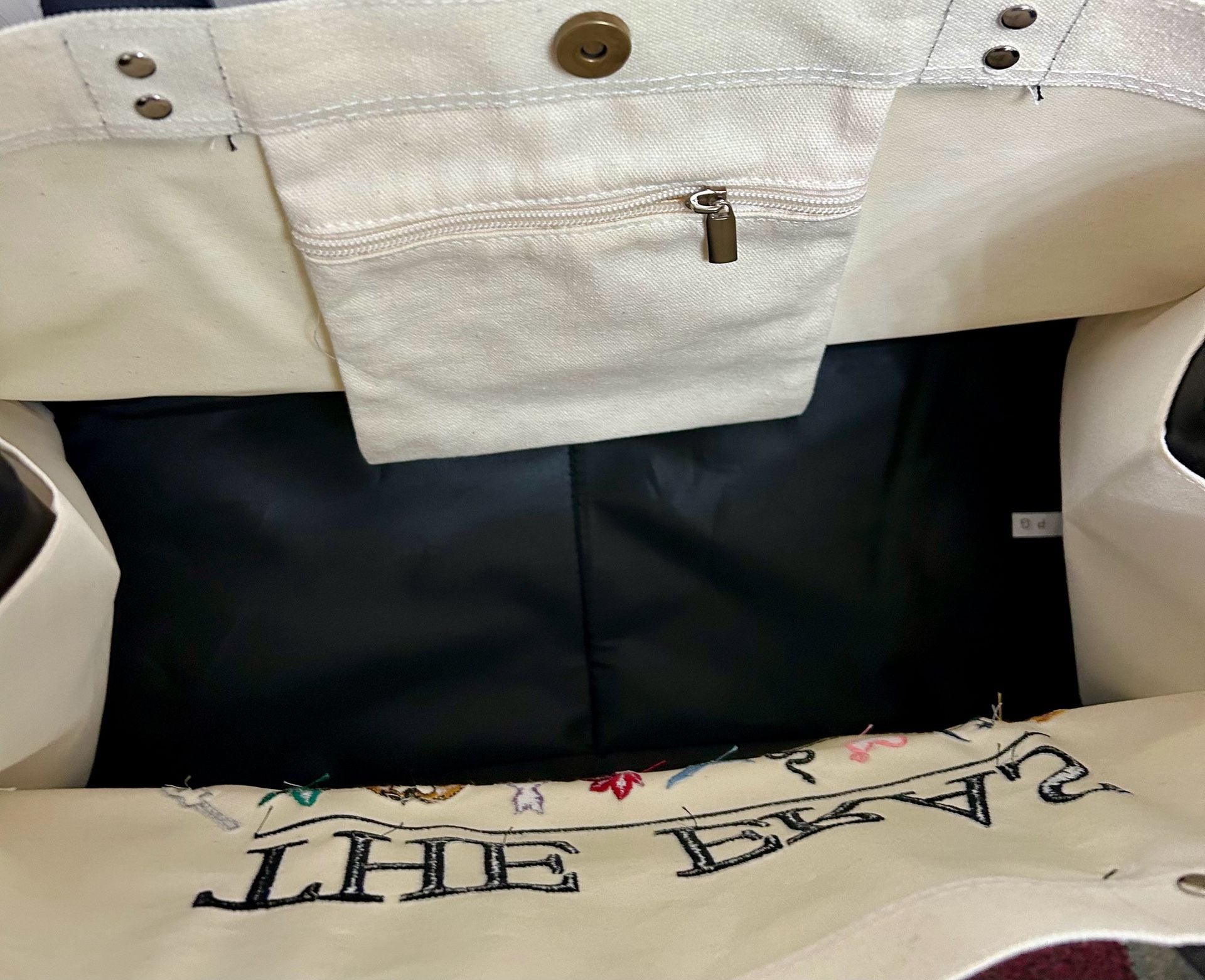 Taylor Swift The Eras Tour Embroidered Canvas Tote Bag 2