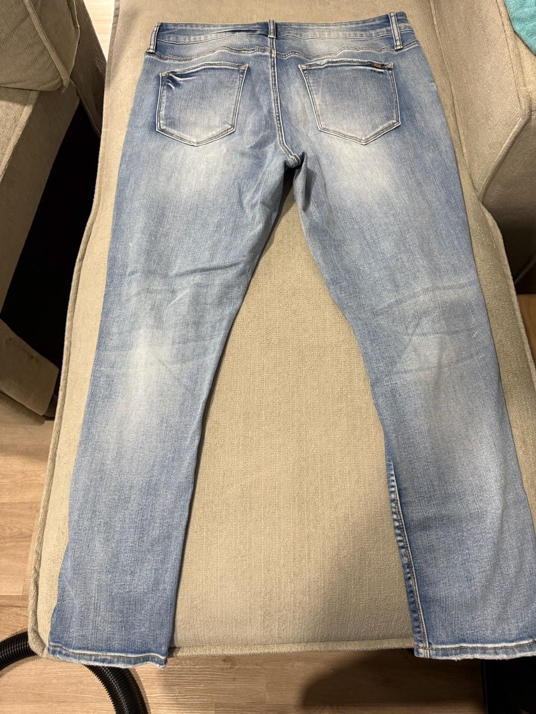 Special A Want It All Distressed Skinny Jeans Size 2XL Light Wash 6