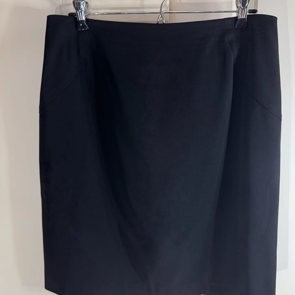 Laundry by Shelli Segal Black Pencil Skirt Size 8
