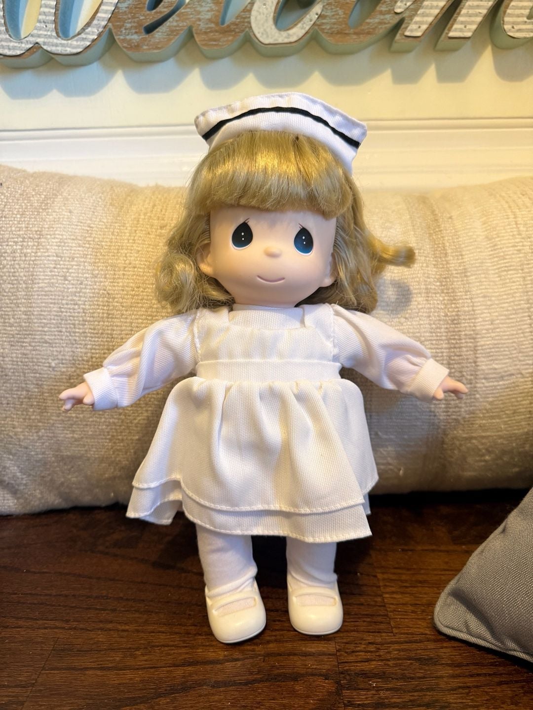 Precious Moments Nurse Doll Career Series Blonde 12" 1