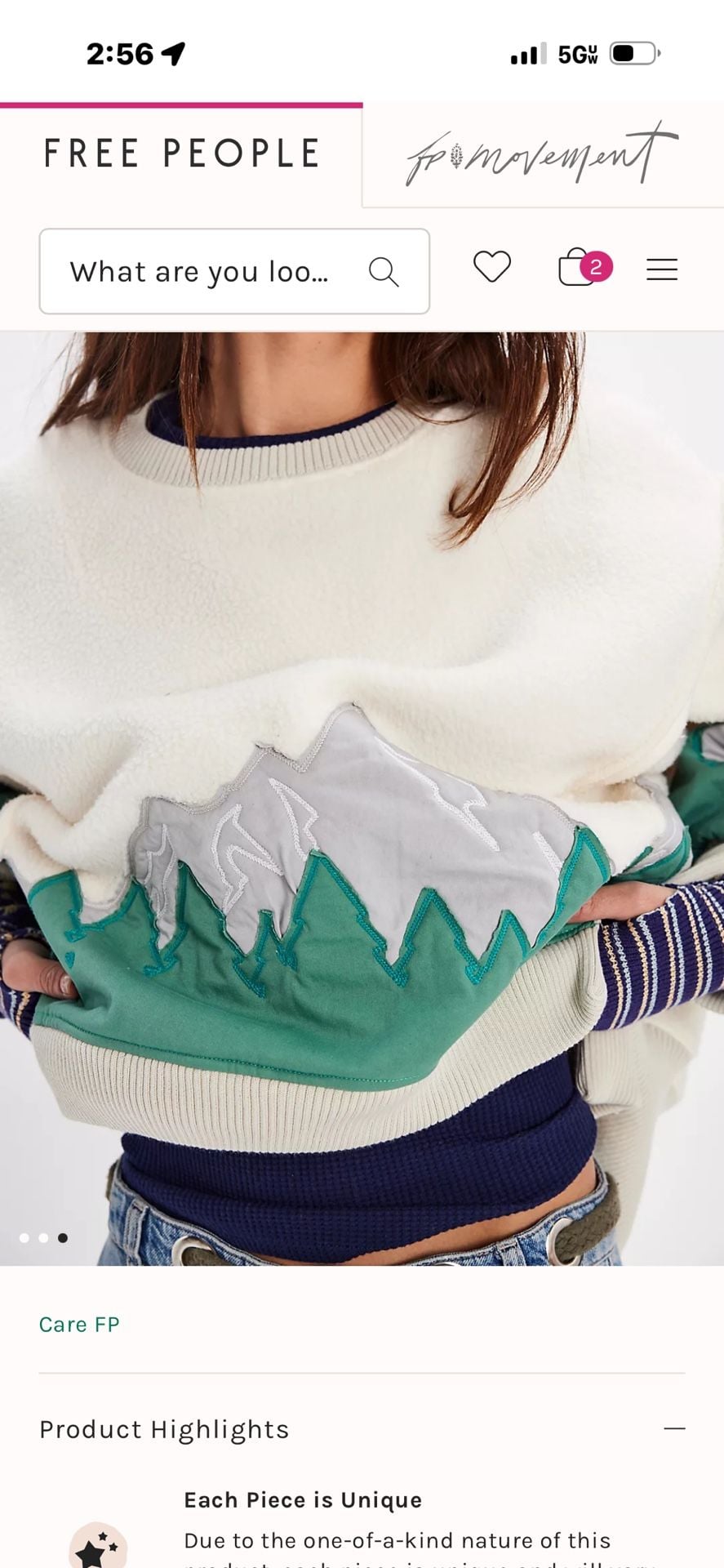 Tricia Fix Pullover Sweater Size S White Mountain Graphic Fleece 4