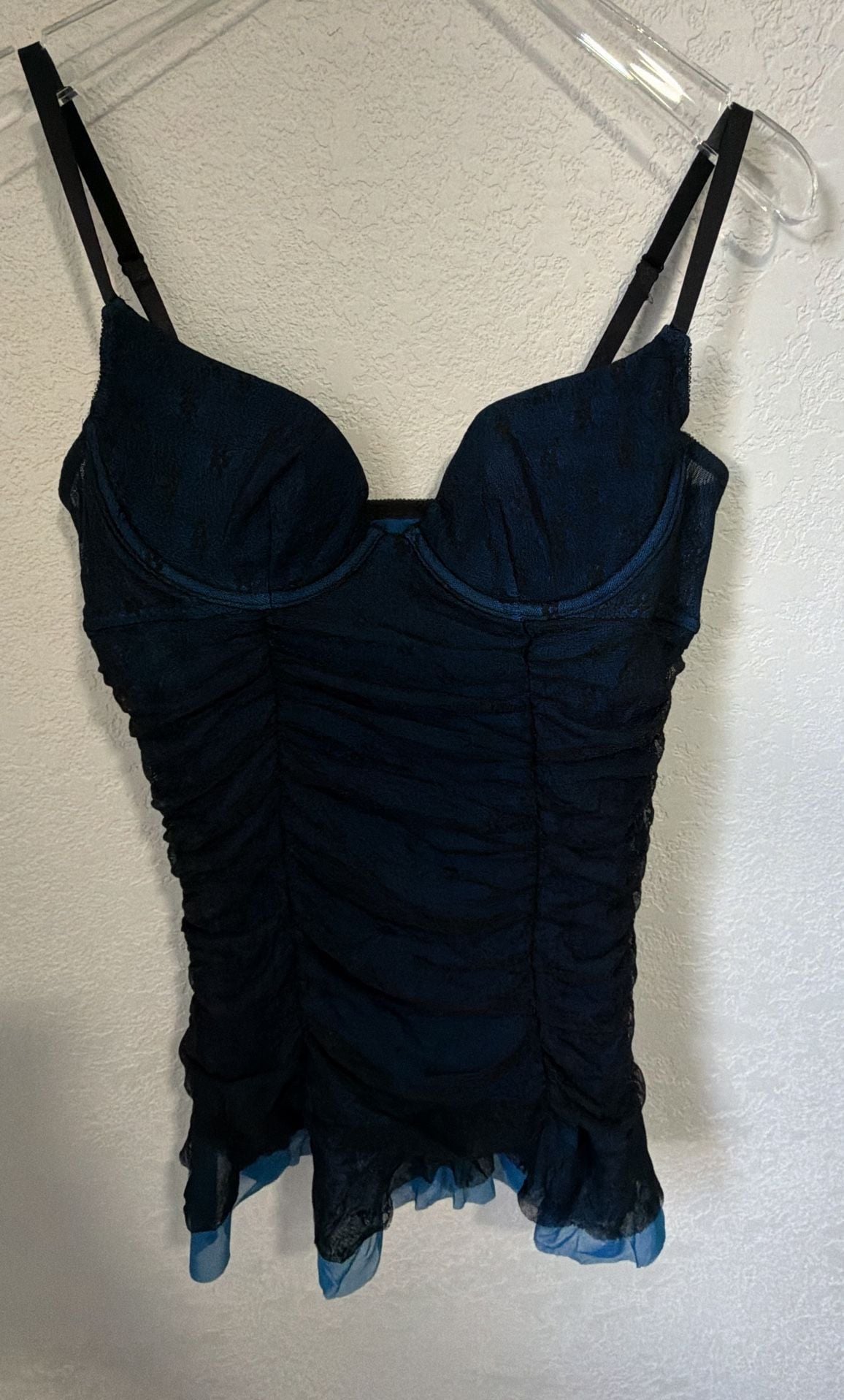 Victoria's Secret Sexy Little Things Corset Size M Black Lingerie 2