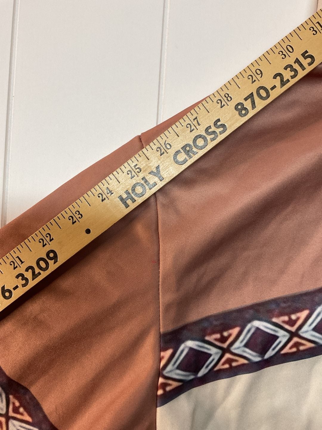 Carhartt Aztec Print Hoodie Size XXL Brown Tan Western Pullover Sweatshirt 7