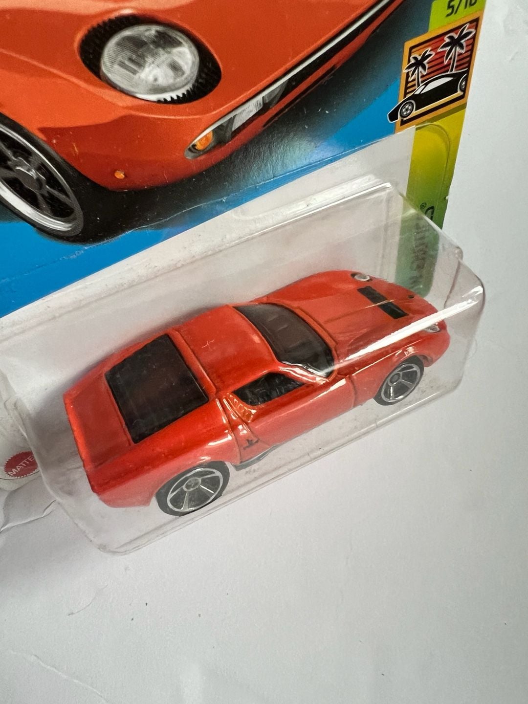2022 Hot Wheels Exotics '71 Lamborghini Miura SV Orange L Case Ship Deal Read 2