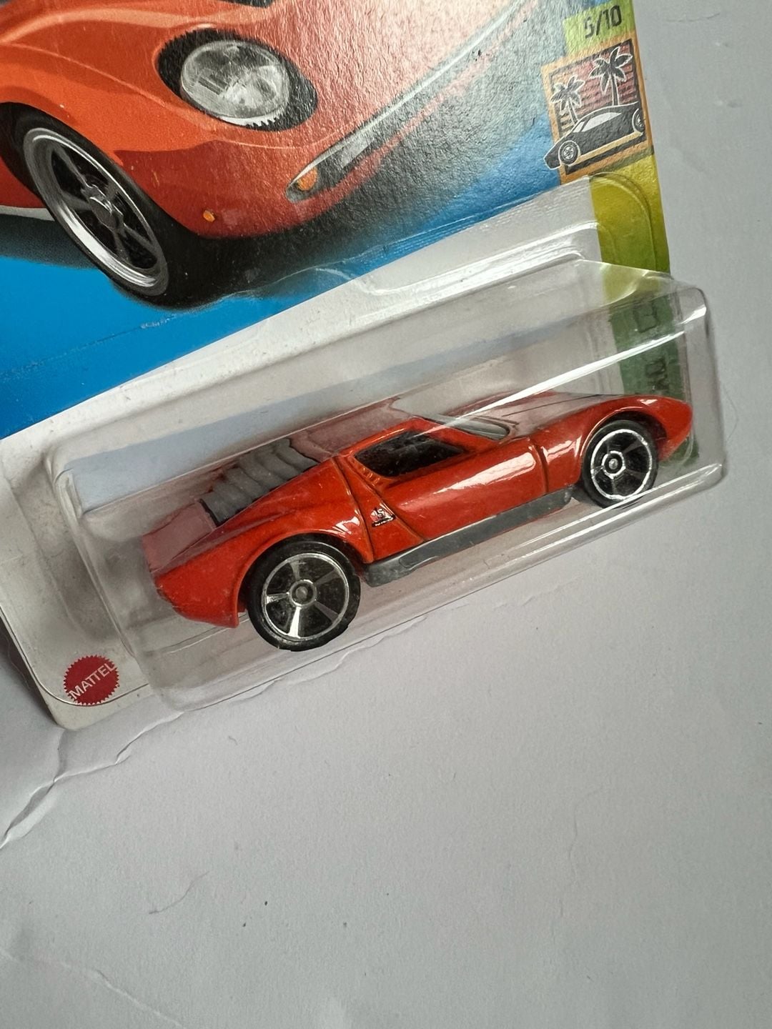 2022 Hot Wheels Exotics '71 Lamborghini Miura SV Orange L Case Ship Deal Read 3