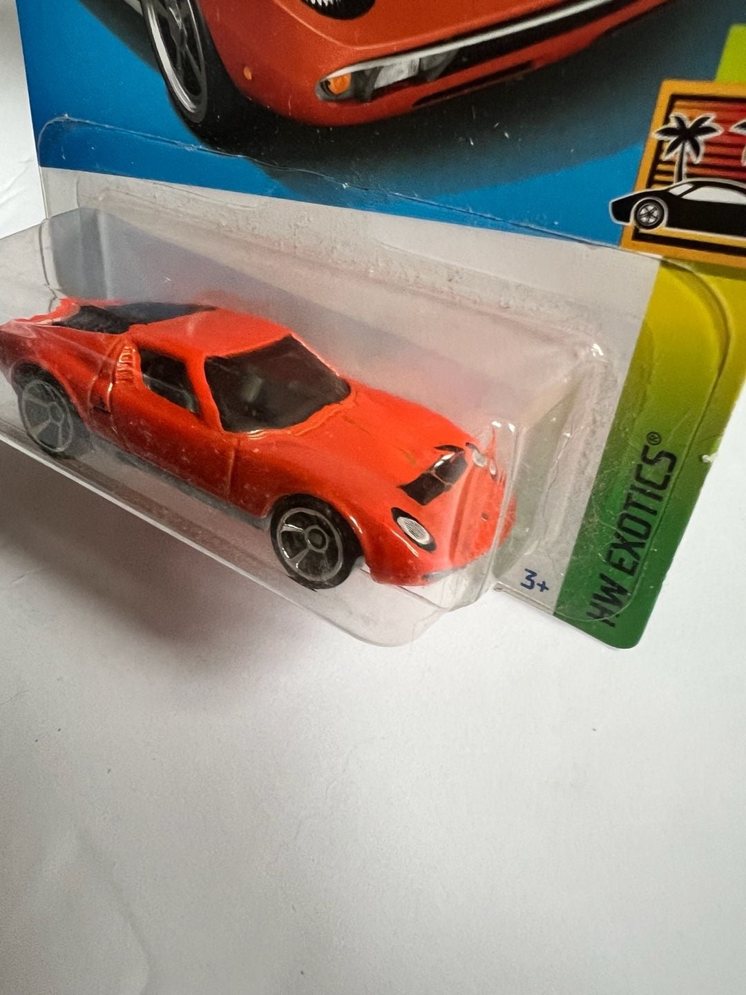 2022 Hot Wheels Exotics '71 Lamborghini Miura SV Orange L Case Ship Deal Read 4